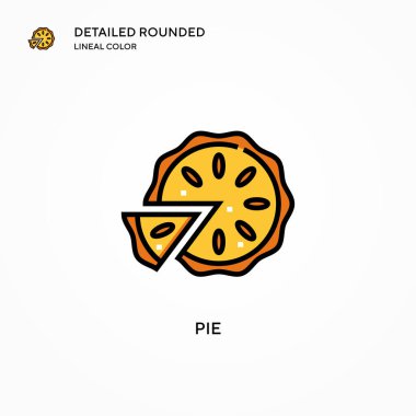 Turta vektör simgesi. Modern vektör illüstrasyon kavramları. Düzenlemesi ve kişiselleştirmesi kolay.