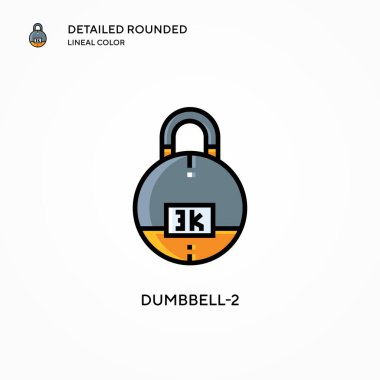 Aptal-2 vektör simgesi. Modern vektör illüstrasyon kavramları. Düzenlemesi ve kişiselleştirmesi kolay.