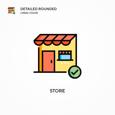 Vektör simgesini kaydet. Modern vektör illüstrasyon kavramları. Düzenlemesi ve kişiselleştirmesi kolay.