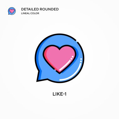 Mesela 1 vektör simgesi. Modern vektör illüstrasyon kavramları. Düzenlemesi ve kişiselleştirmesi kolay.