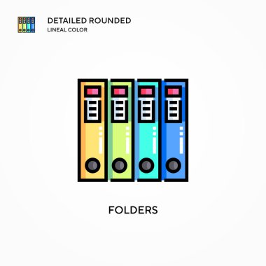 Dizin vektör simgesi. Modern vektör illüstrasyon kavramları. Düzenlemesi ve kişiselleştirmesi kolay.