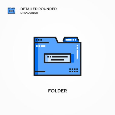 Dizin vektör simgesi. Modern vektör illüstrasyon kavramları. Düzenlemesi ve kişiselleştirmesi kolay.