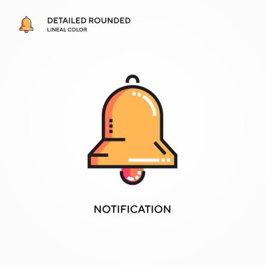 Uyarı vektör simgesi. Modern vektör illüstrasyon kavramları. Düzenlemesi ve kişiselleştirmesi kolay.