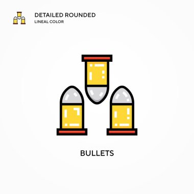 Kurşun vektör ikonu. Modern vektör illüstrasyon kavramları. Düzenlemesi ve kişiselleştirmesi kolay.