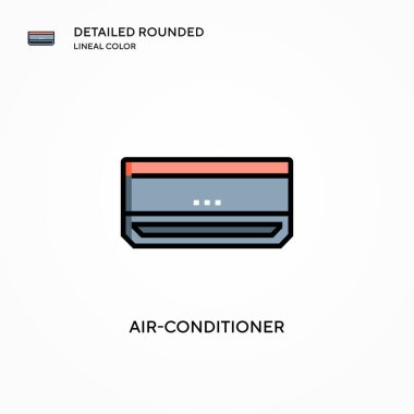 Klima vektör simgesi. Modern vektör illüstrasyon kavramları. Düzenlemesi ve kişiselleştirmesi kolay.