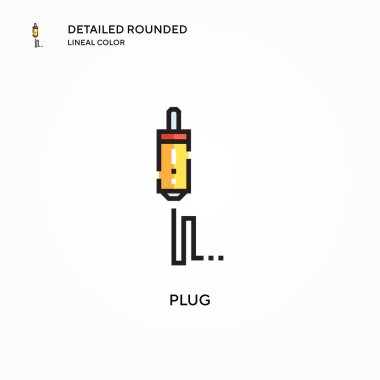 Tak vektör simgesi. Modern vektör illüstrasyon kavramları. Düzenlemesi ve kişiselleştirmesi kolay.