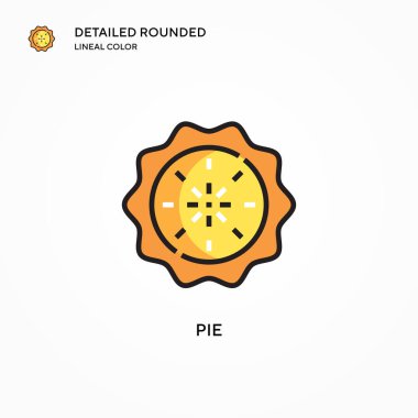 Turta vektör simgesi. Modern vektör illüstrasyon kavramları. Düzenlemesi ve kişiselleştirmesi kolay.