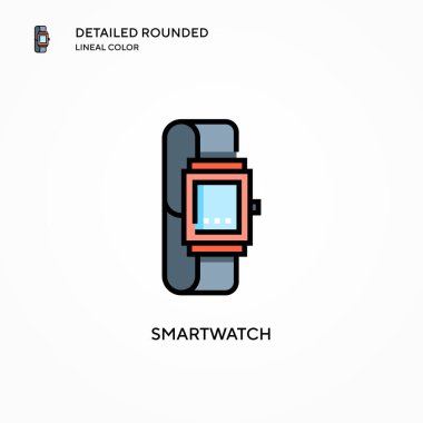 Akıllı vektör simgesi. Modern vektör illüstrasyon kavramları. Düzenlemesi ve kişiselleştirmesi kolay.