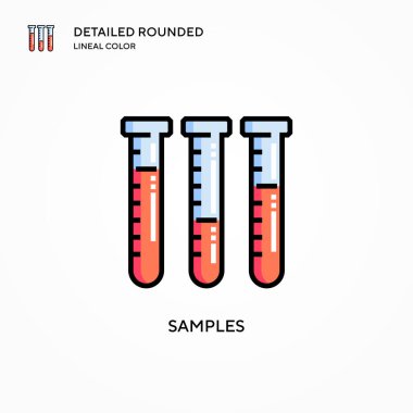 Örnek vektör simgesi. Modern vektör illüstrasyon kavramları. Düzenlemesi ve kişiselleştirmesi kolay.