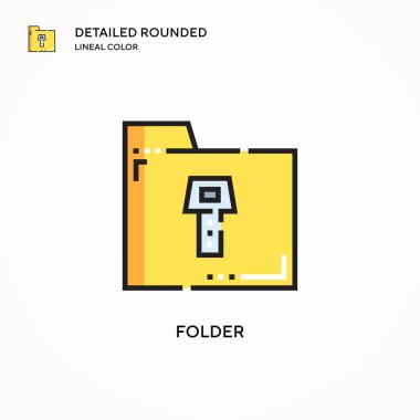 Dizin vektör simgesi. Modern vektör illüstrasyon kavramları. Düzenlemesi ve kişiselleştirmesi kolay.