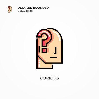 İlginç vektör simgesi. Modern vektör illüstrasyon kavramları. Düzenlemesi ve kişiselleştirmesi kolay.