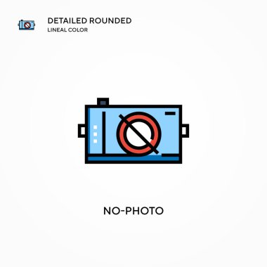 Fotoğraf olmayan vektör simgesi. Modern vektör illüstrasyon kavramları. Düzenlemesi ve kişiselleştirmesi kolay.