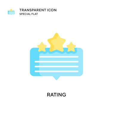 Beğeni vektörü simgesi. Düz çizim. EPS 10 vektörü.