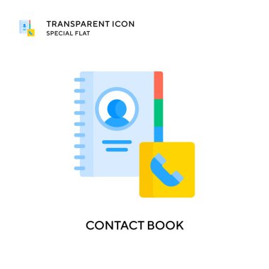 Kılavuz ikonu ile bağlantı kur. Düz çizim. EPS 10 vektörü.