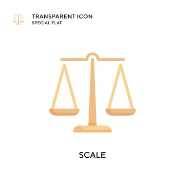 Vektör simgesini ölçekle. Düz çizim. EPS 10 vektörü.