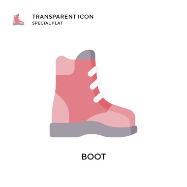 Önyükleme vektör simgesi. Düz çizim. EPS 10 vektörü.