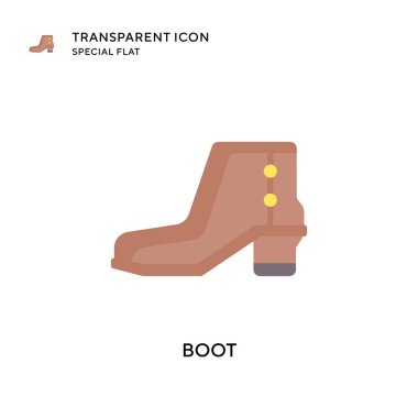 Önyükleme vektör simgesi. Düz çizim. EPS 10 vektörü.