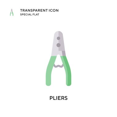 Kerpeten vektör simgesi. Düz çizim. EPS 10 vektörü.