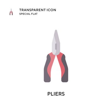 Kerpeten vektör simgesi. Düz çizim. EPS 10 vektörü.