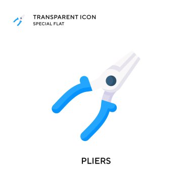 Kerpeten vektör simgesi. Düz çizim. EPS 10 vektörü.