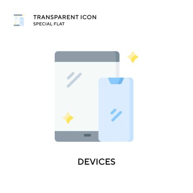 Aygıt vektör simgesi. Düz çizim. EPS 10 vektörü.