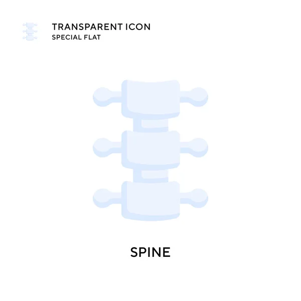 Spine vector icon. Flat style illustration. EPS 10 vector. — Stock Illustration Spine Vector Icon Flat Style Illustration Eps Vector Vector Graphics