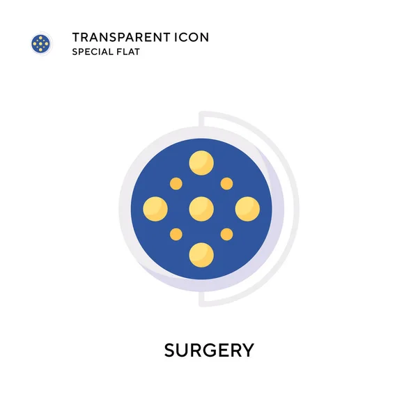 Chirurgie Vektor Symbol Flache Illustration Eps Vektor — Stockvektor