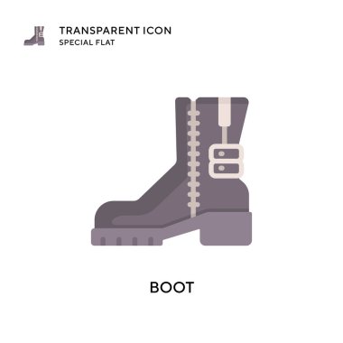 Önyükleme vektör simgesi. Düz çizim. EPS 10 vektörü.