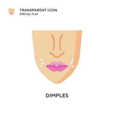 Gamzeli vektör simgesi. Düz çizim. EPS 10 vektörü.