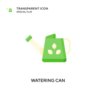 Sulama ikonu yönlendirebilir. Düz çizim. EPS 10 vektörü.