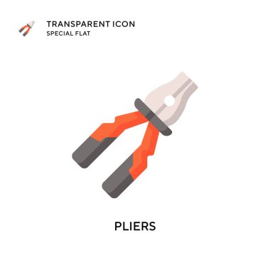Kerpeten vektör simgesi. Düz çizim. EPS 10 vektörü.