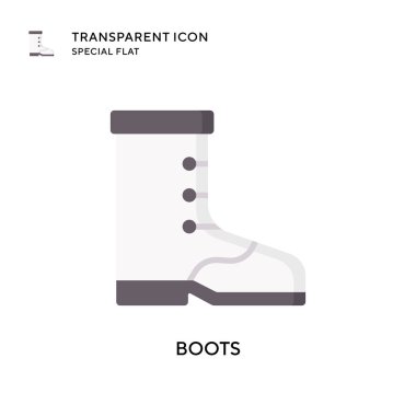 Çizme vektör simgesi. Düz çizim. EPS 10 vektörü.