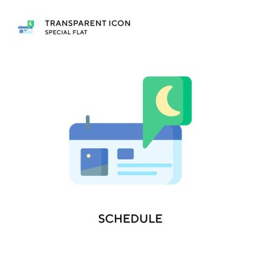 Vektör simgesini ayarla. Düz çizim. EPS 10 vektörü.
