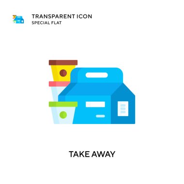 Vektör simgesini kaldır. Düz çizim. EPS 10 vektörü.