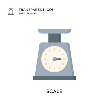 Vektör simgesini ölçekle. Düz çizim. EPS 10 vektörü.