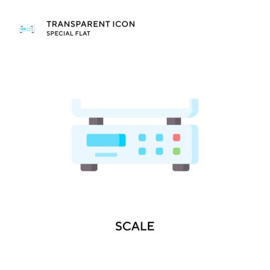 Vektör simgesini ölçekle. Düz çizim. EPS 10 vektörü.