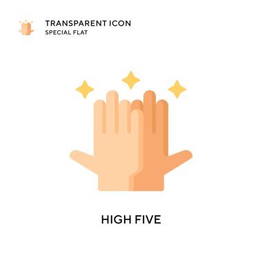 Çak bir vektör simgesi. Düz çizim. EPS 10 vektörü.