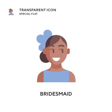 Nedime vektör simgesi. Düz çizim. EPS 10 vektörü.