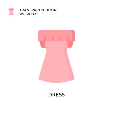 Vektör simgesini giyin. Düz çizim. EPS 10 vektörü.