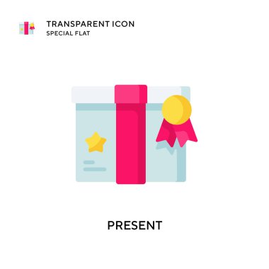 Mevcut vektör simgesi. Düz çizim. EPS 10 vektörü.