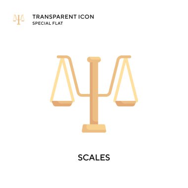 Vektör simgesini ölçeklendirir. Düz çizim. EPS 10 vektörü.