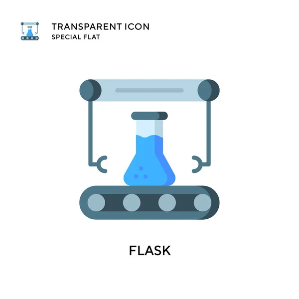 Kolbenvektorsymbol Flache Illustration Eps Vektor — Stockvektor