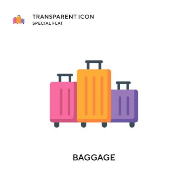 Yük vektör simgesi. Düz çizim. EPS 10 vektörü.