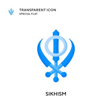 Sikizm vektör simgesi. Düz çizim. EPS 10 vektörü.