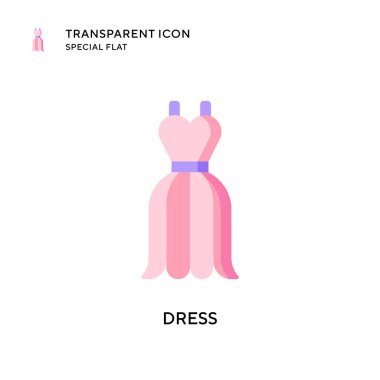 Vektör simgesini giyin. Düz çizim. EPS 10 vektörü.