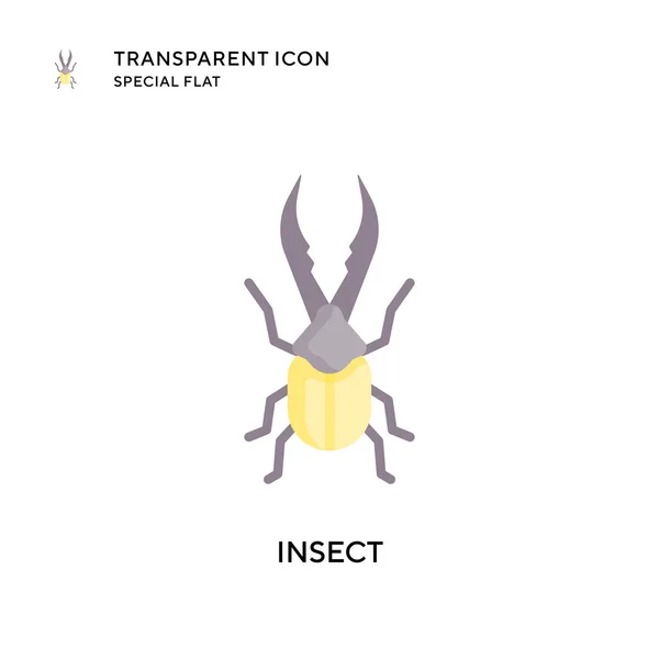 stock vector Insect vector icon. Flat style illustration. EPS 10 vector.