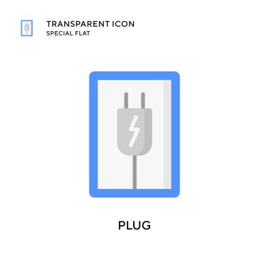 Tak vektör simgesi. Düz çizim. EPS 10 vektörü.