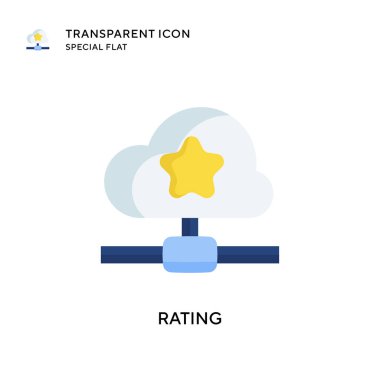 Beğeni vektörü simgesi. Düz çizim. EPS 10 vektörü.