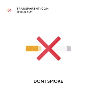 Vektör ikonu tüttürme. Düz çizim. EPS 10 vektörü.