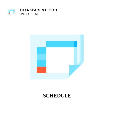 Vektör simgesini ayarla. Düz çizim. EPS 10 vektörü.